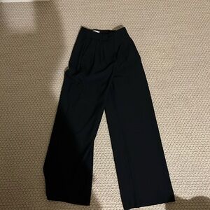 Princess Polly Archer Pants Black Petite